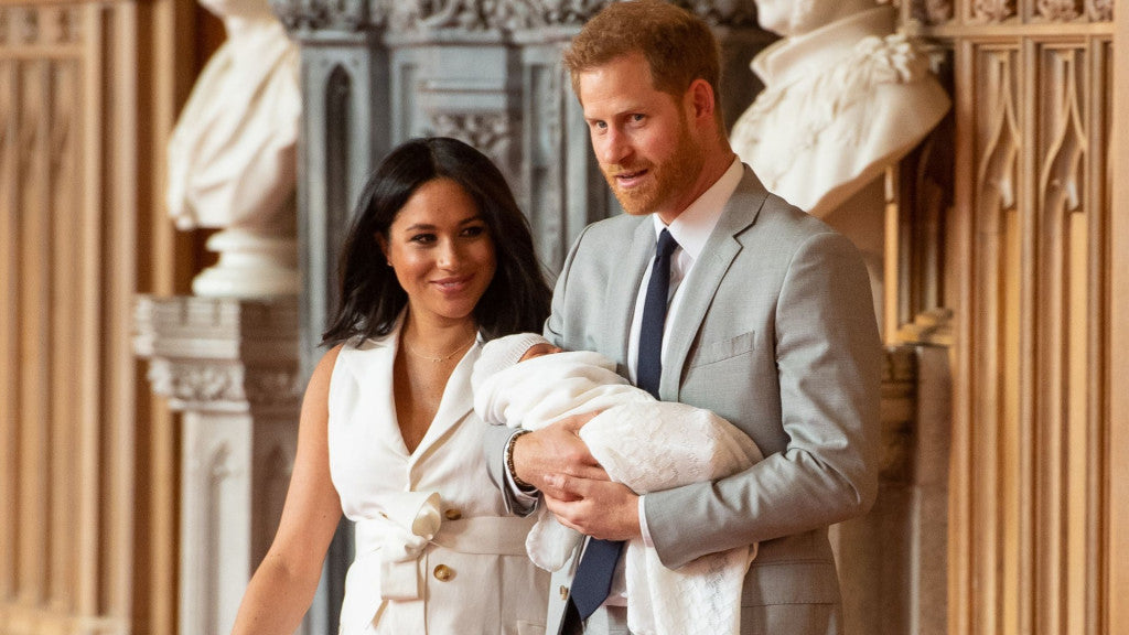 Why is Prince Harry and Meghan's royal baby Archie expected to wear the  same gown previously worn by his cousins Charlotte, George and Louis for  his christening? - Quora